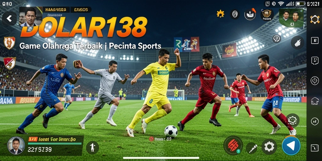 Screenshot gameplay DOLAR138 menampilkan aksi seru dalam dunia olahraga.