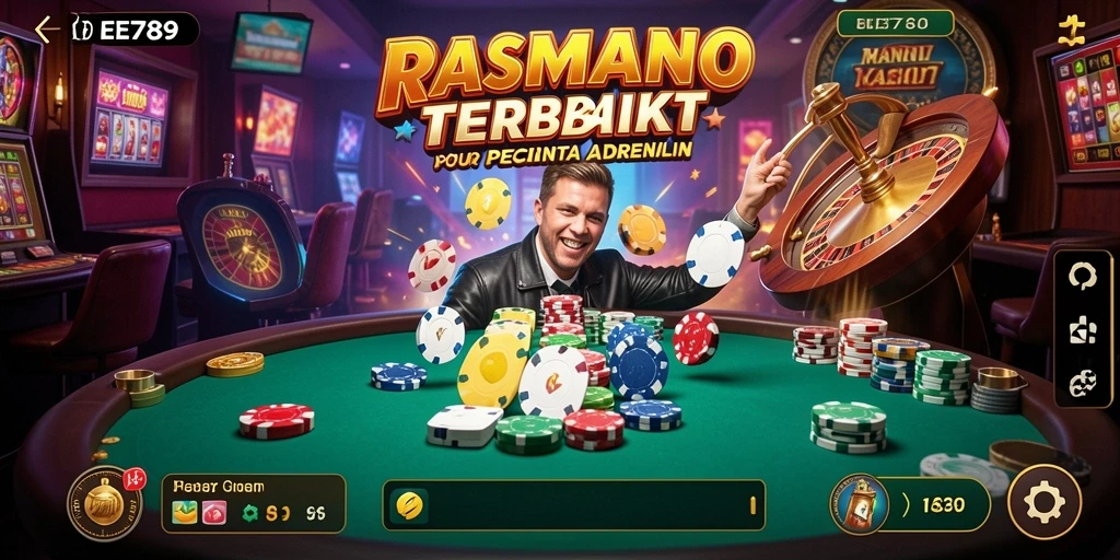 Tampilan gameplay EE789 yang memukau dengan berbagai pilihan permainan kasino.