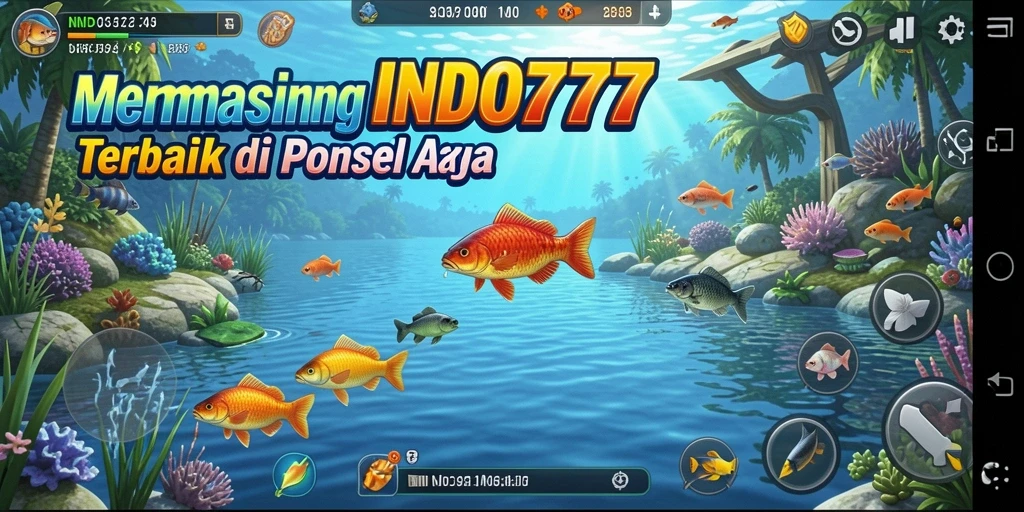 Tangkapan ikan menakjubkan dalam gameplay Fishing.