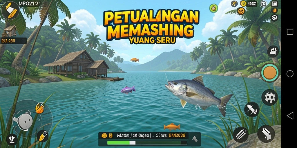 Tangkapan ikan beragam dan lokasi memancing yang menawan.