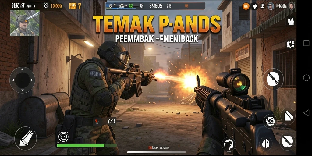 Pengalaman gameplay TPS yang mendebarkan dan seru.